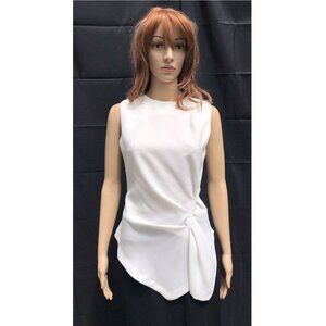 Chelsea & Walker White Draped Top Size 0 US XS